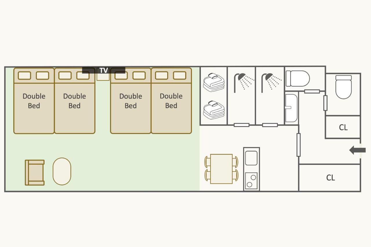 Casa Comoda Nanba Ōsaka Extérieur photo